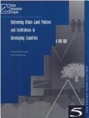 Cover of Reforming urban land policies and institutions in developing countries