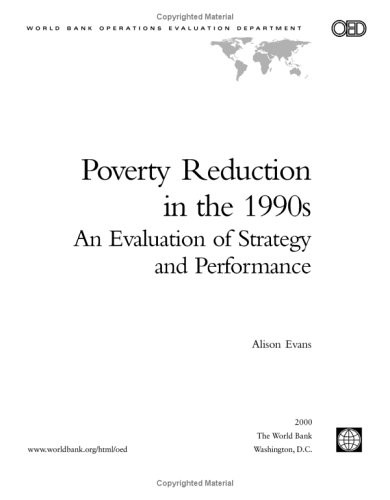 Cover of Poverty reduction in the 1990s