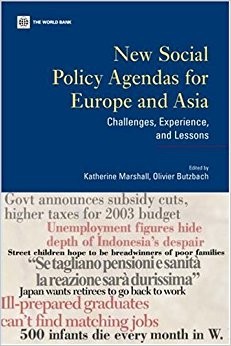 Cover of New social policy agendas for Europe and Asia : challenges, experience, and lessons