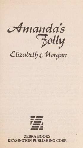 Cover of Amanda's Folly
