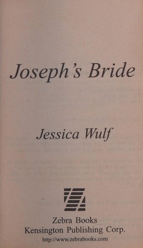 Cover of Joseph's Bride