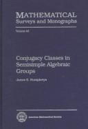 Cover of Conjugacy classes in semisimple algebraic groups