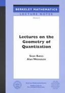 Cover of Lectures notes on the geometry of quantization