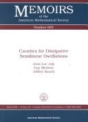 Cover of Caustics for dissipative semilinear oscillations