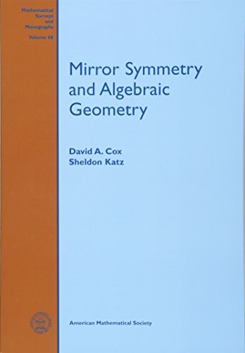 Cover of Mirror Symmetry and Algebraic Geometry (Mathematical Surveys and Monographs)