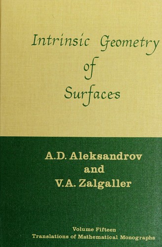 Cover of Intrinsic geometry of surfaces