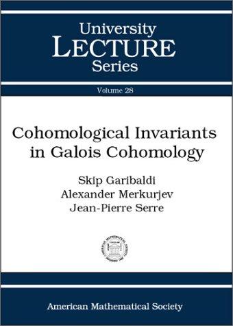 Cover of Cohomological invariants in Galois cohomology
