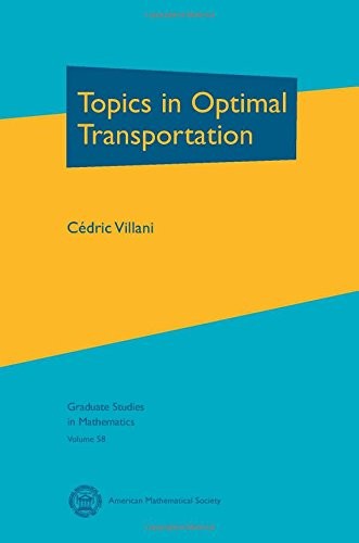 Cover of Topics in optimal transportation