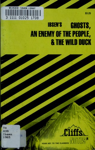 Cover of Notes on Ibsen's ghosts, an enemy of the people, & the wild duck