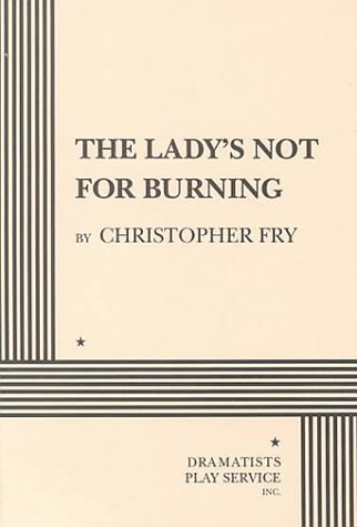 Cover of The lady's not for burning