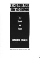 Cover of Rimbaud and Jim Morrison
