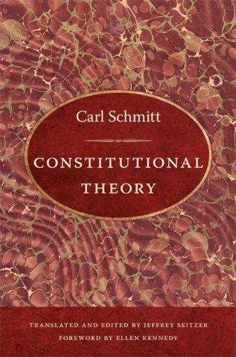 Cover of Constitutional Theory