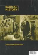 Cover of Transnational black studies