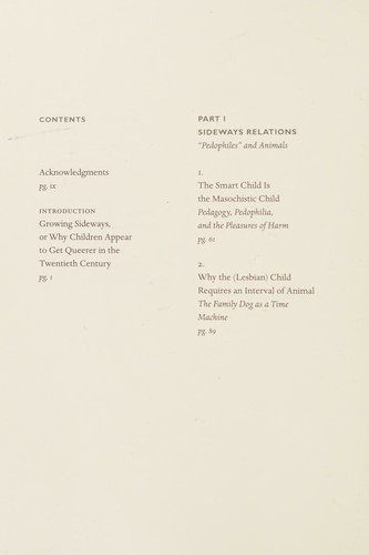 Cover of Queer Child, or Growing Sideways in the Twentieth Century