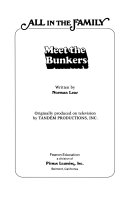 Cover of Meet the Bunkers