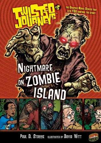 Cover of Nightmare on Zombie Island (Graphic Universe)