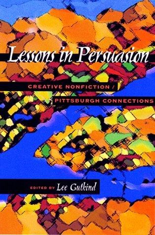 Cover of Lessons in persuasion