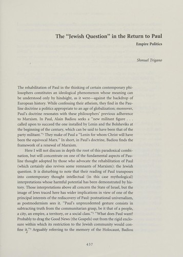 Cover of Paul and the philosophers