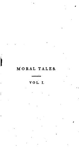 Cover of Moral tales for young people