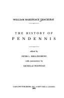 Cover of The history of Pendennis