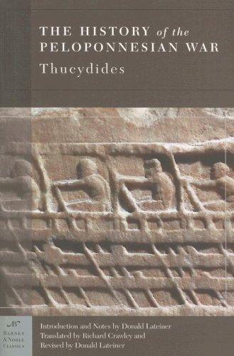Cover of The history of the Peleponnesian war
