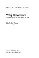 Cover of Whig renaissance