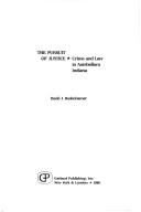 Cover of The pursuit of justice