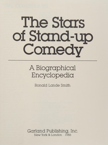 Cover of The stars of stand-up comedy