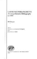 Cover of Lawrence Ferlinghetti, a comprehensive bibliography to 1980