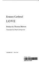 Cover of Love