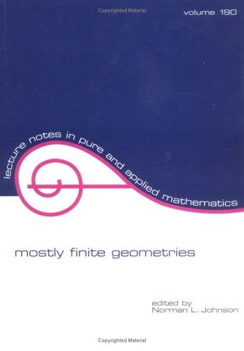 Cover of Mostly finite geometries