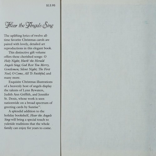 Cover of Hear the angels sing