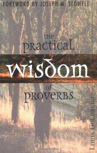 Cover of Practical Wisdom of Proverbs, The