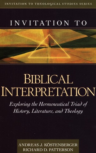Cover of Invitation to Biblical Interpretation