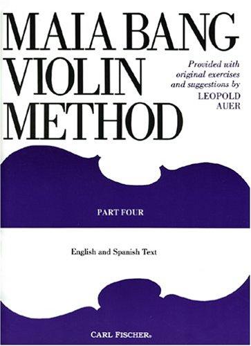 Cover of Maia Bang Violin Method, Part Four