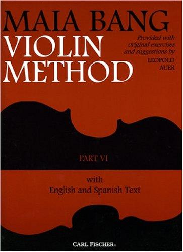 Cover of Maia Bang Violin Method, Part VI