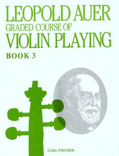 Cover of Graded Course of Violin Playing, Book 3