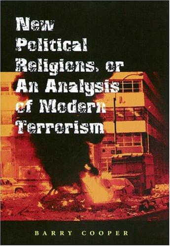 Cover of New Political Religions, or an Analysis of Modern Terrorism