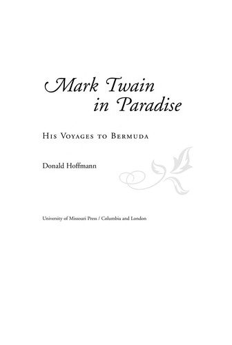 Cover of Mark Twain in paradise
