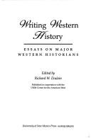 Cover of Writing Western history