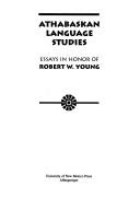 Cover of Athabaskan language studies
