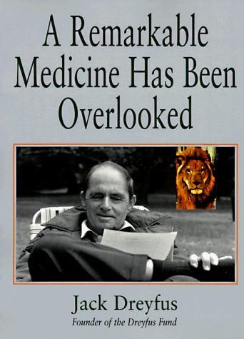 Cover of A remarkable medicine has been overlooked