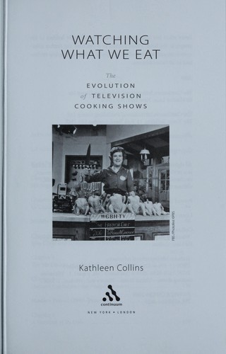 Cover of Watching what we eat