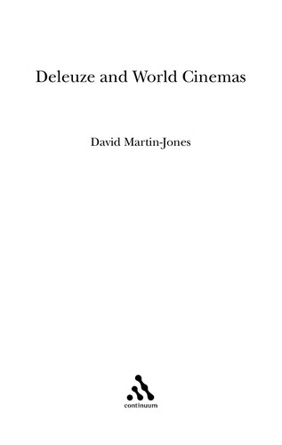 Cover of Deleuze and world cinemas