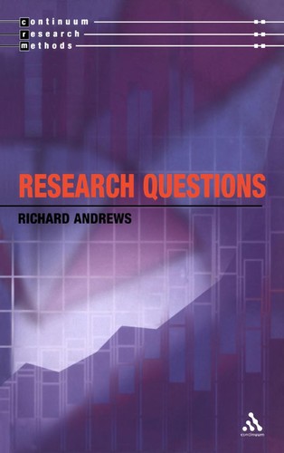 Cover of RESEARCH QUESTIONS
