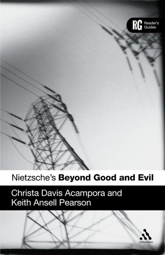 Cover of Nietzsche's Beyond good and evil