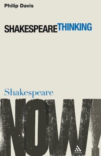 Cover of Shakespeare Thinking (Shakespeare Now!)