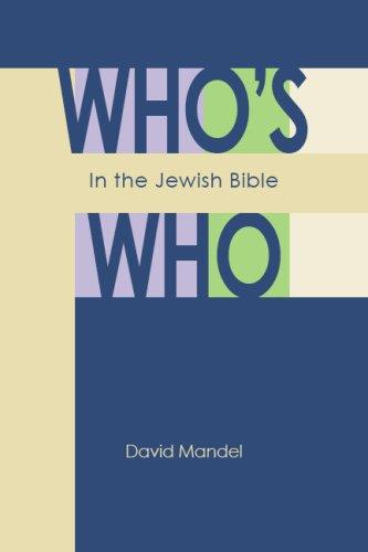 Cover of Who's who in the Jewish Bible