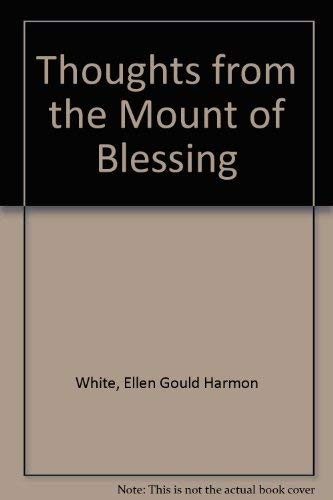 Cover of Thoughts from the Mount of Blessing
