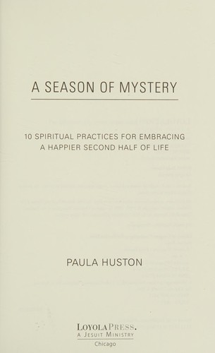 Cover of A season of mystery